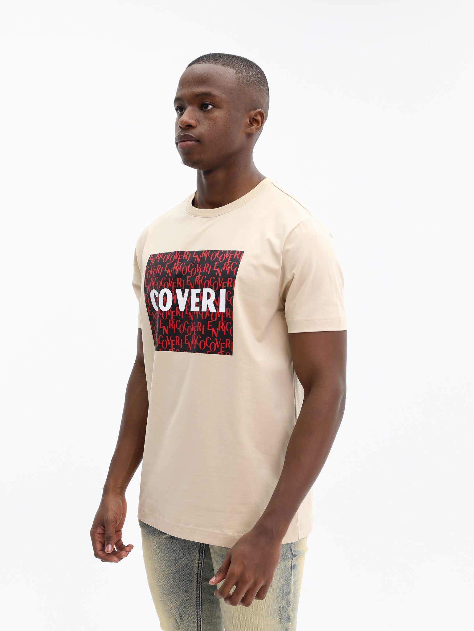 Enrico Coveri T-Shirt 2 Packs Khaki